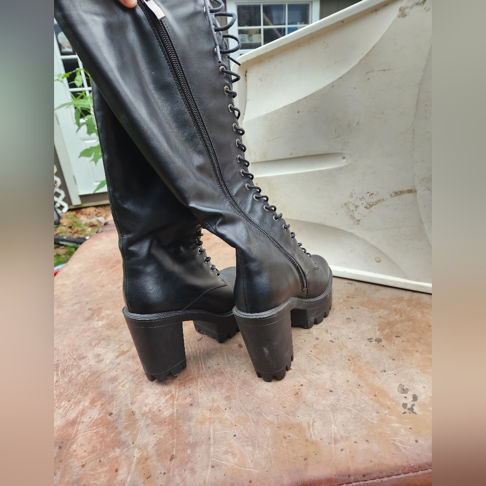 Knee high boots